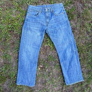 Levi’s 569 Loose Straight Fit Blue Jeans 32 x 32